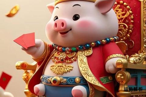 亥猪纳喜迎丰年 祥瑞满门福运长