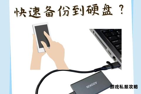 手机数据一键转存移动硬盘高效备份实用指南