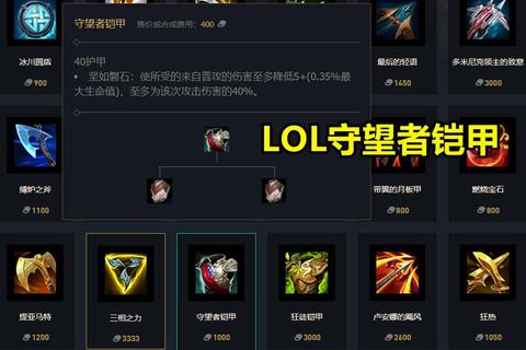 英雄联盟护甲机制深度解析与实战防御策略优化指南