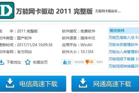 网卡驱动下载指南 快速获取适合的驱动 第1张 网卡驱动下载指南 快速获取适合的驱动 第1张