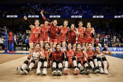 里约奥运中国女排力克巴西挺进四强
